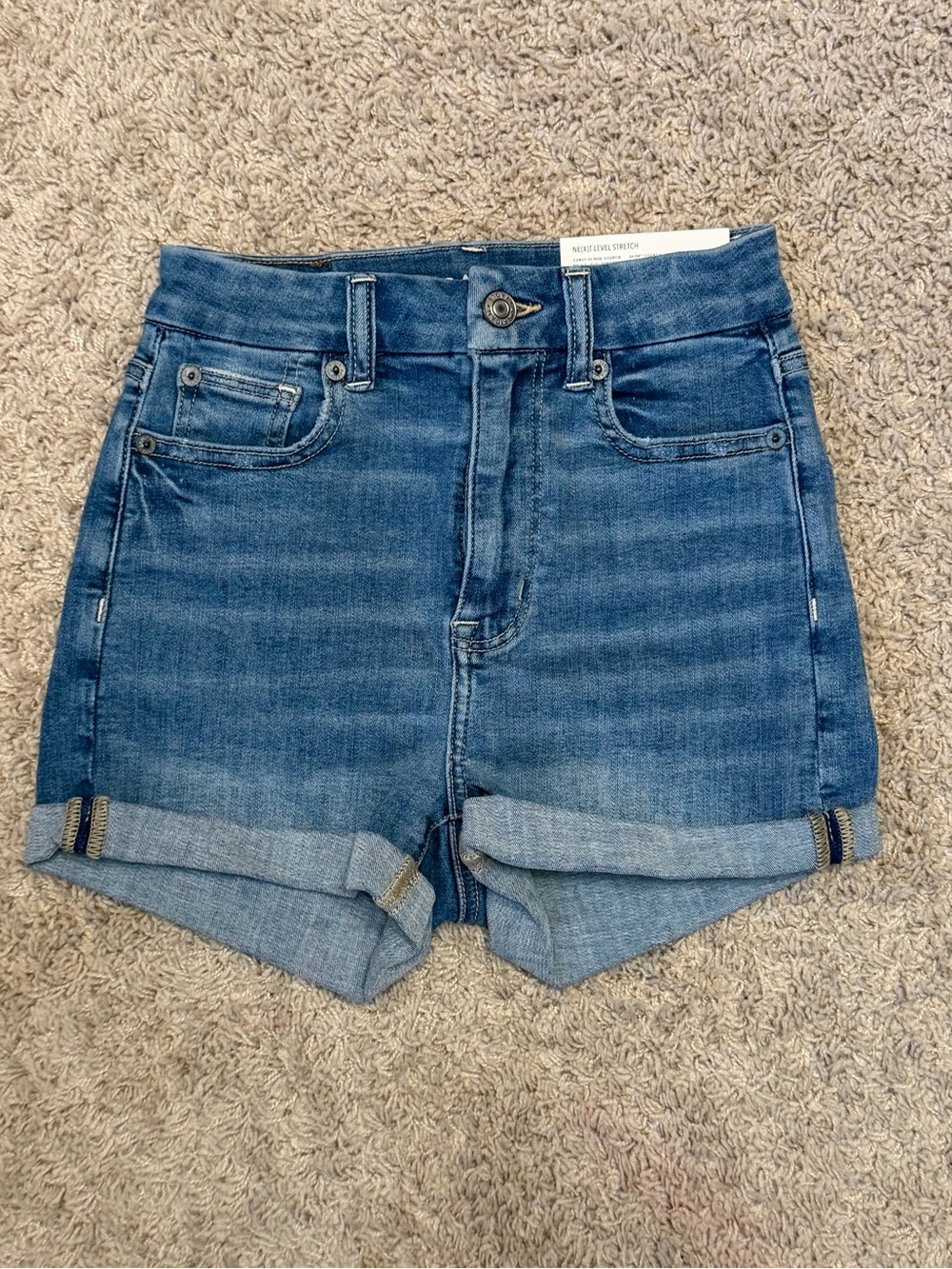 American Eagle Curvy Hi Rise Shortie